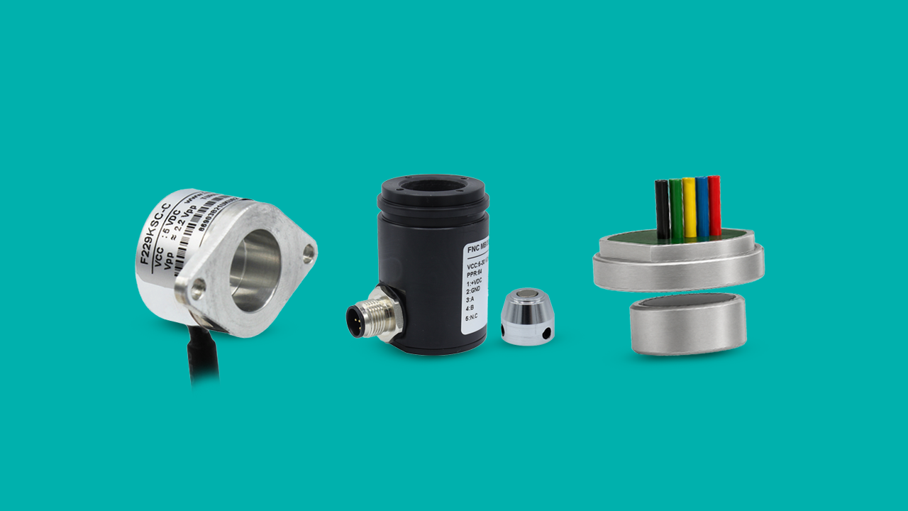 On-Axis / Non-contact, Smal Size Bearingless Encoders