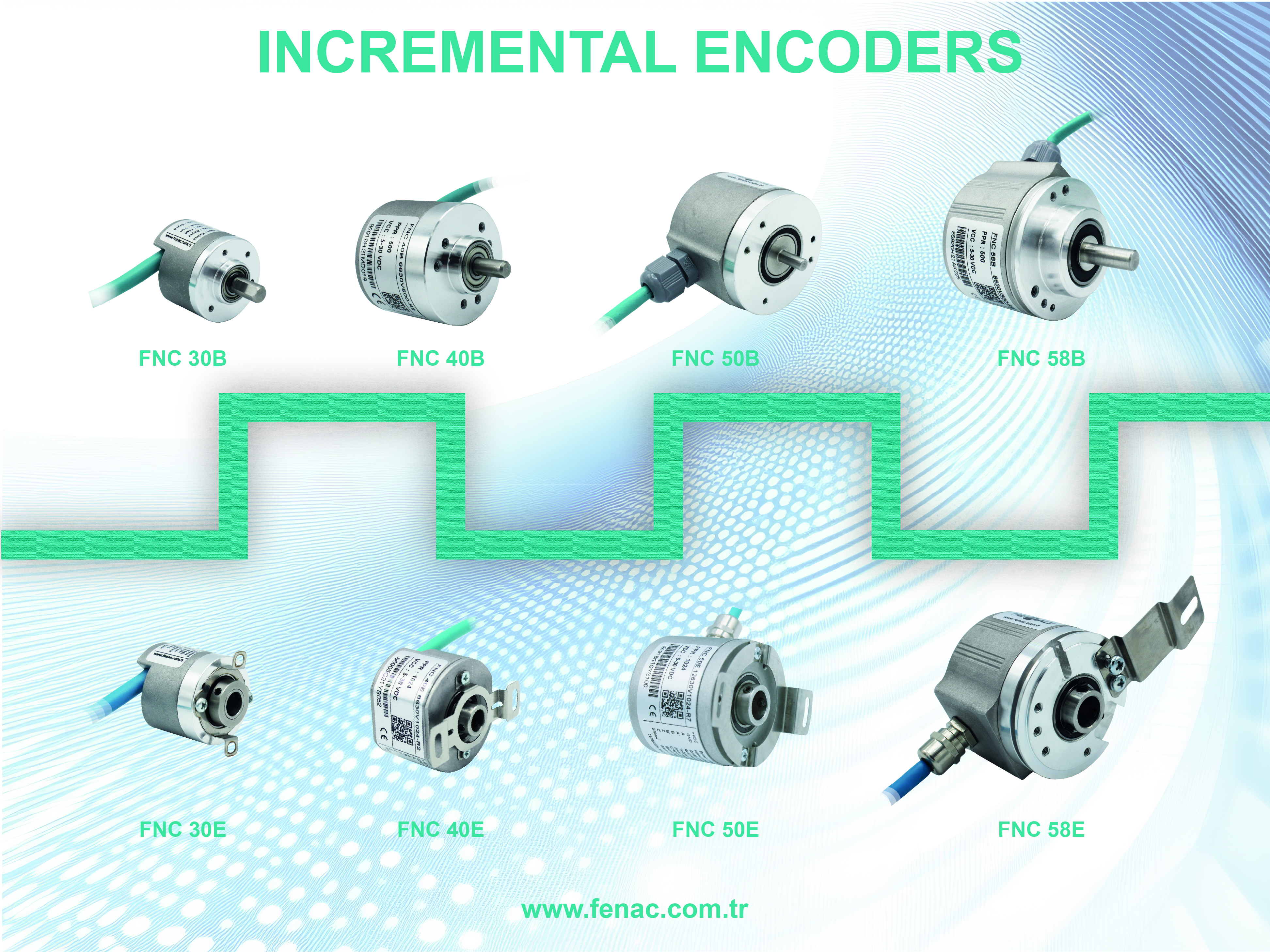 Assured Precision in Industry: Fenac Incremental Encoder Series