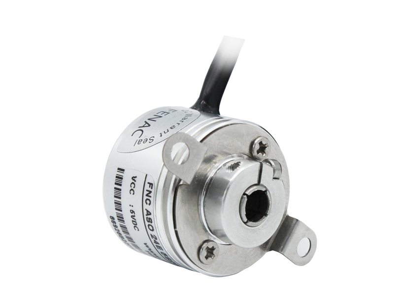 FNC AS24E Series Absolute, End Hollow Shaft, SSI/BISS Miniature Encoder